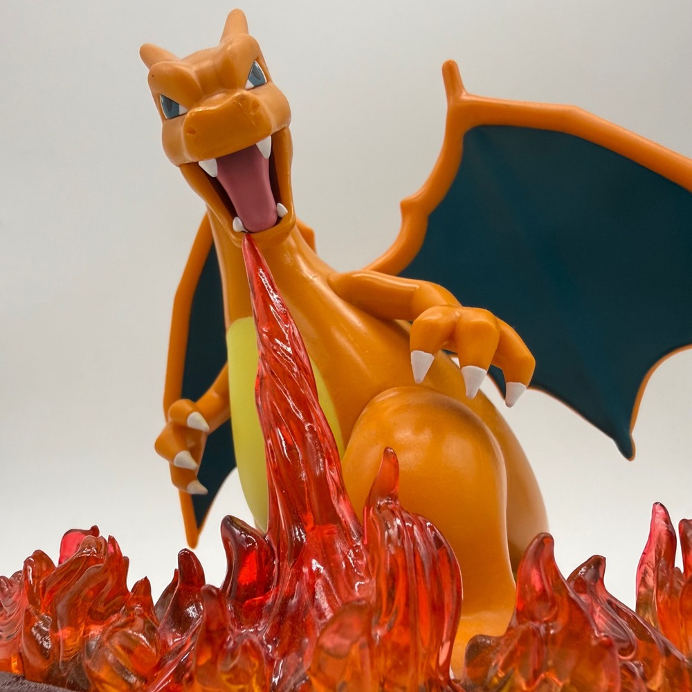 Pokemon Center Charizard EX Super Premium Collection Figure Statue Only Orange